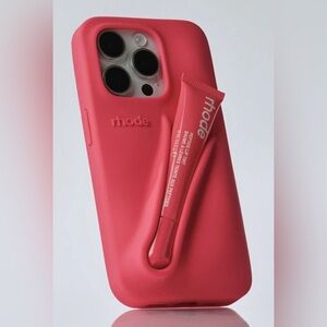 NWT Rhode Summer Lip Case for iPhone 15 Pro / Soft Silicone / Guava Spritz